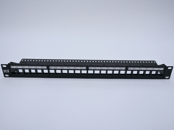 Category  6A Unshielded Patch Panel Un Loaded