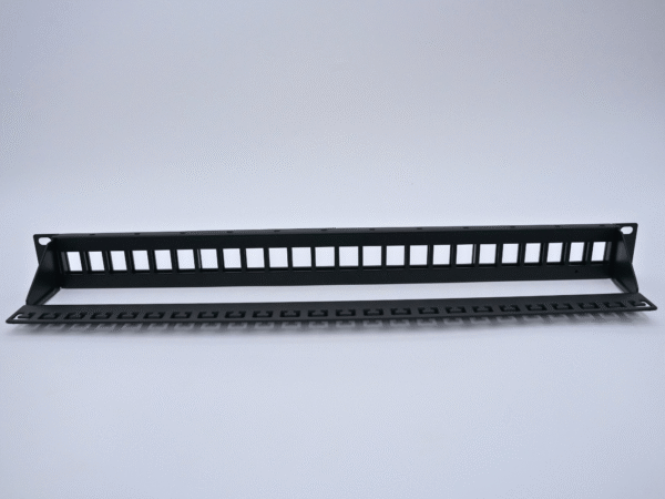 Category  6A Unshielded Patch Panel Un Loaded - Image 2