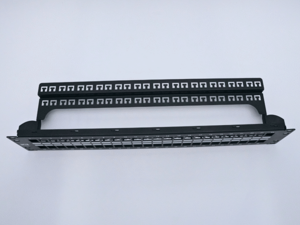 Category 6A 48 port 2U Unshielded Patch Panel UnLoaded - Image 2