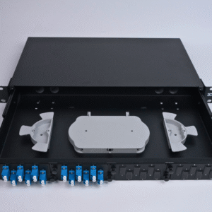 Fiber Patch Panel 4Cutout  loaded