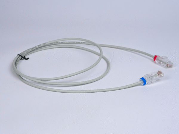 Copper Color changeable clip Slim Patch Cord, C6A - Image 3