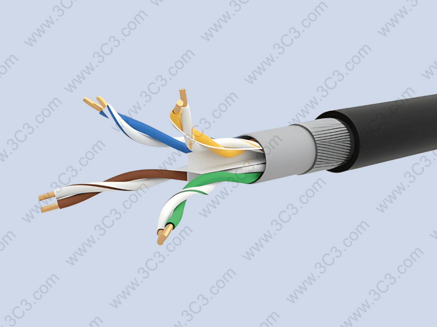 Category 6 UTP GI Armoured Cable