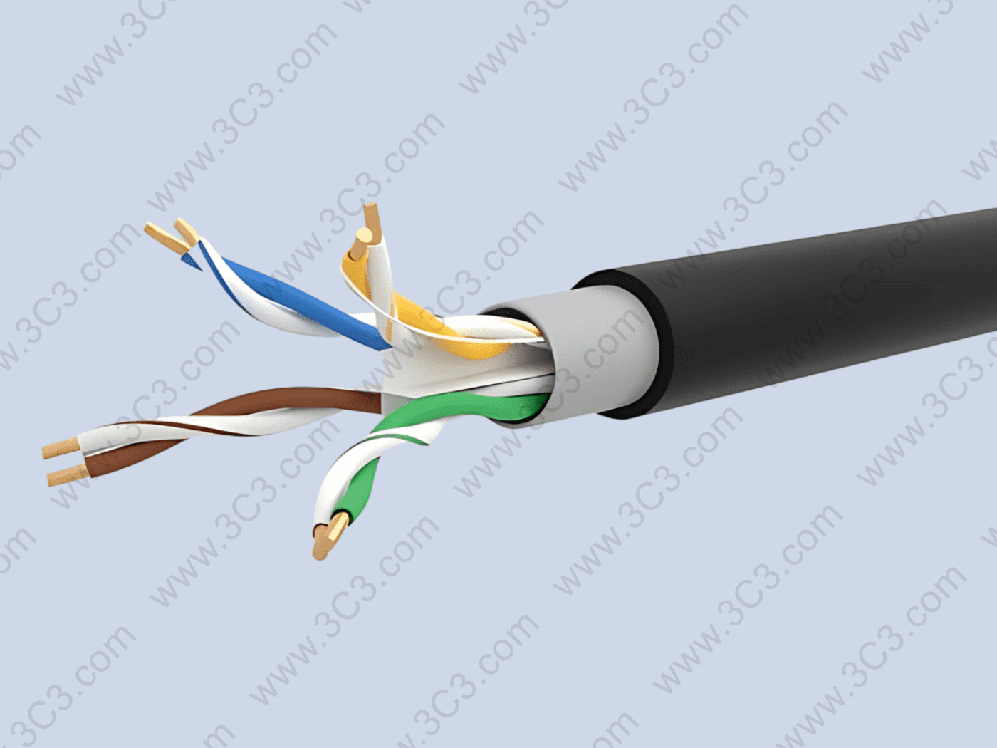 Category 6 UTP Double Sheath Cable