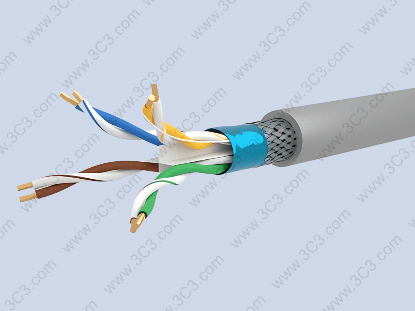 Category 6 SF-UTP Cable – FRPVC