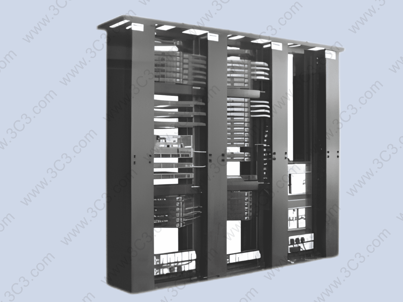 2 Post Open Network Rack