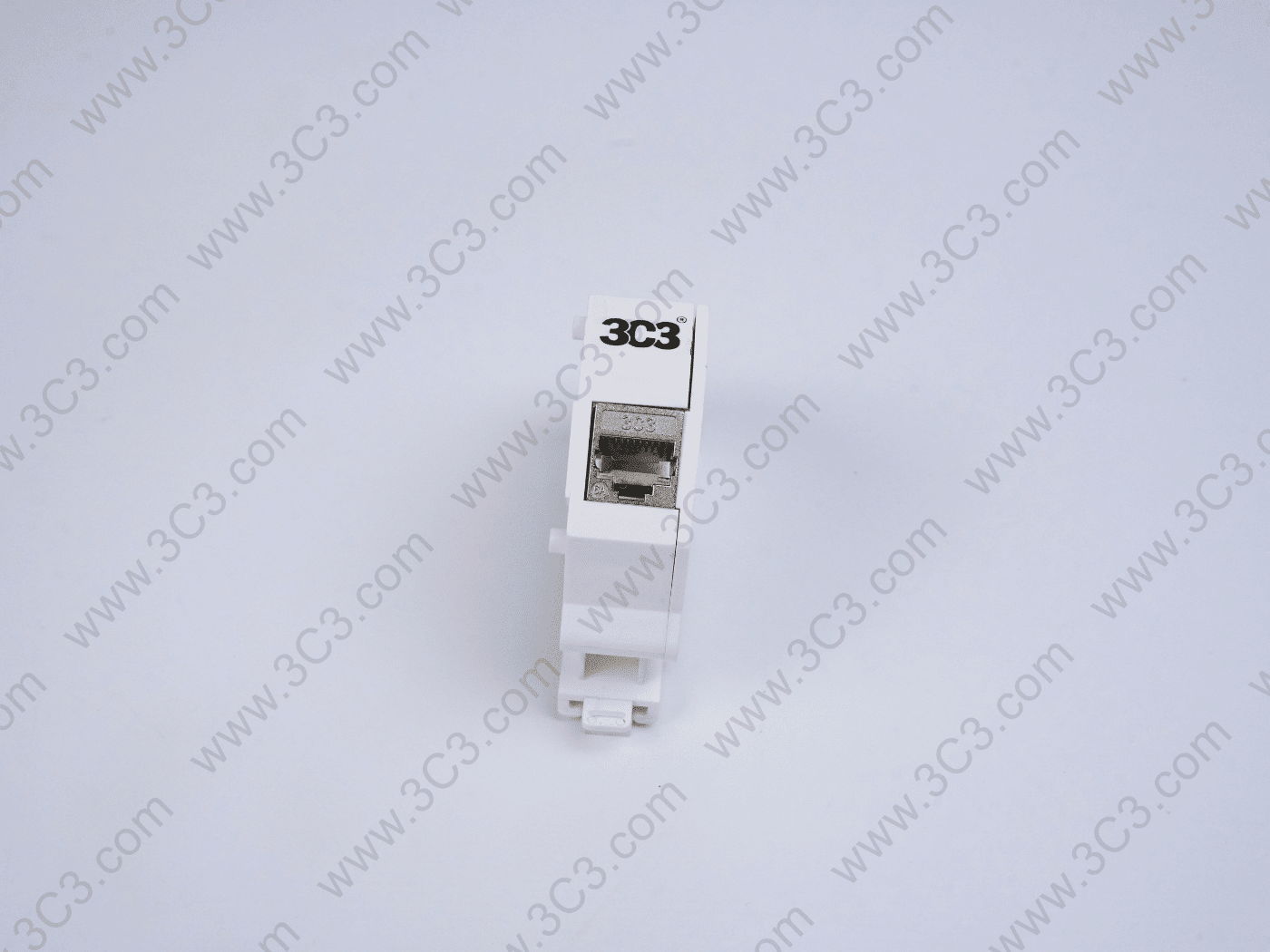 DIN Rail Module for Shielded Keystone Jack