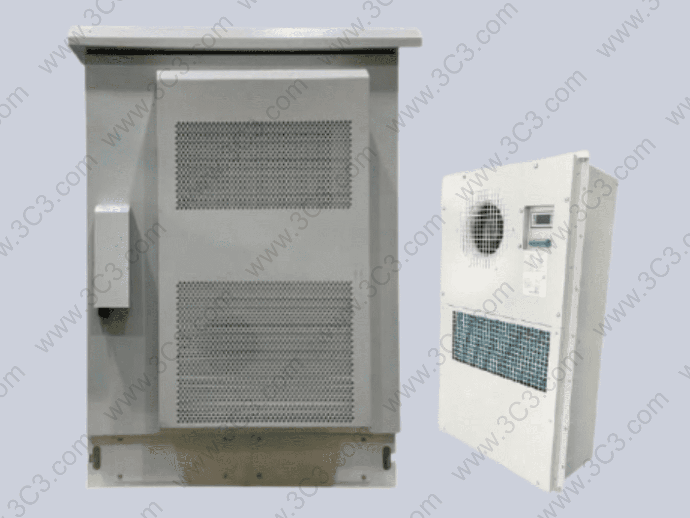 Outdoor Floor Mount AC Rack